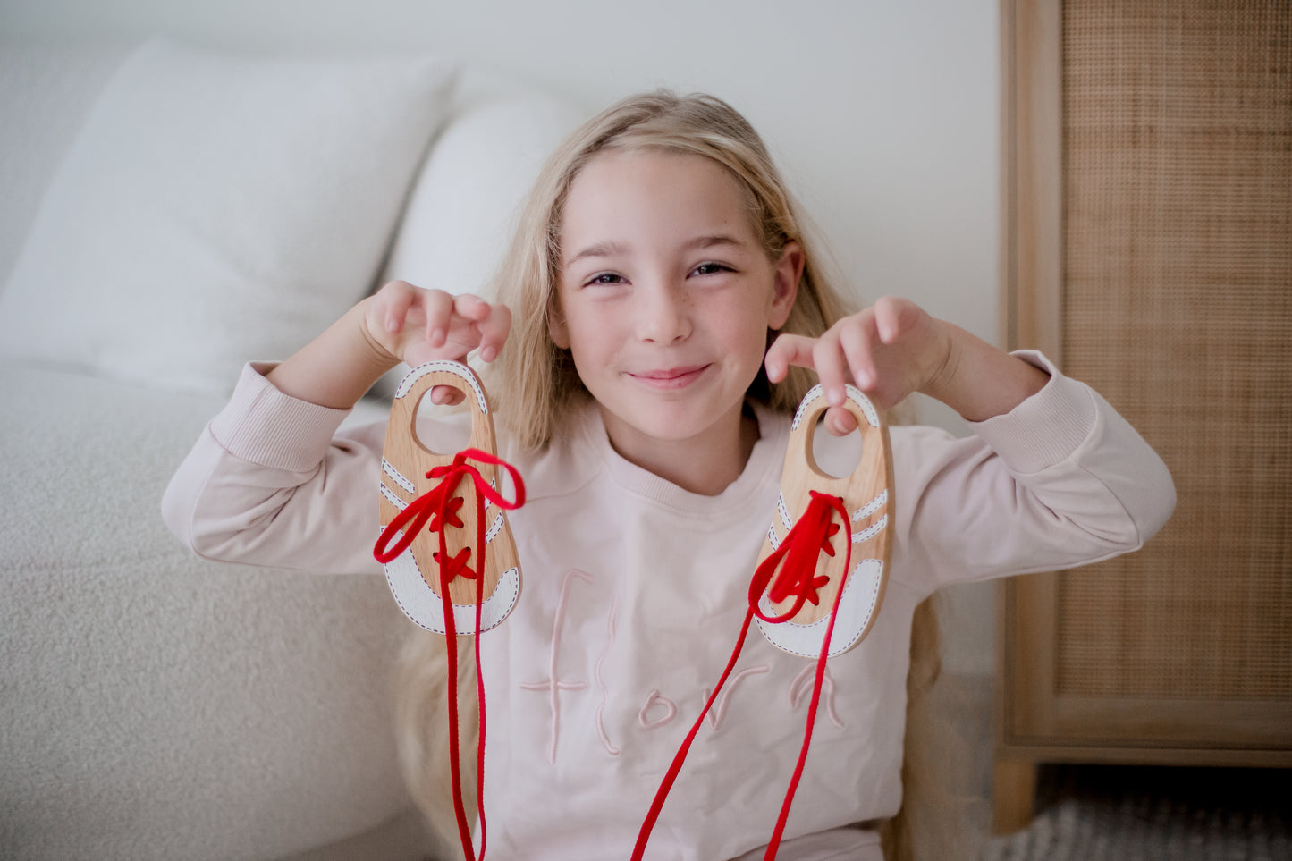 נעליים לתרגול קשירת שרוכים - Qtoys