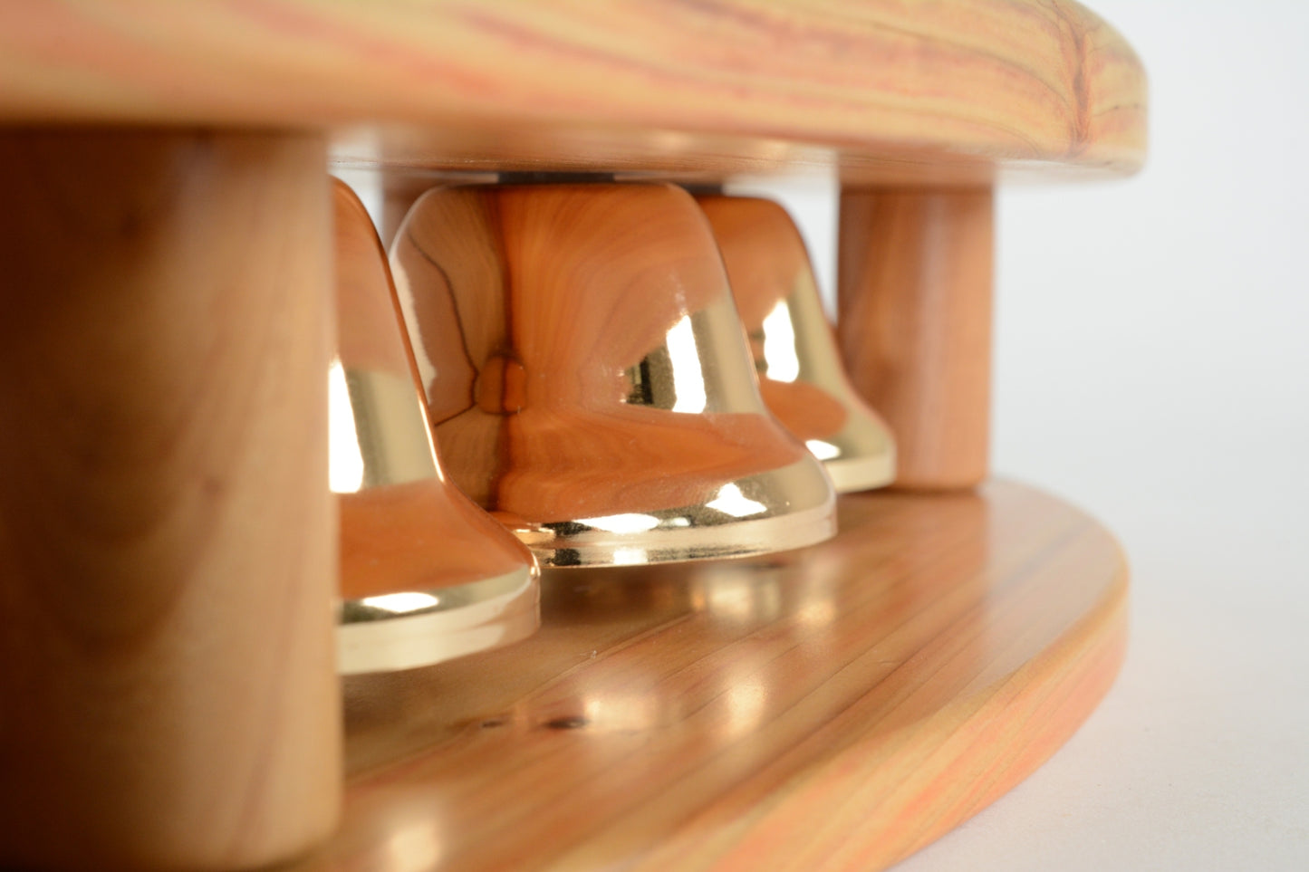 פעמונים לילדים - בסולם פנטנטוני - מהדורת עץ טבעי - PlayMe