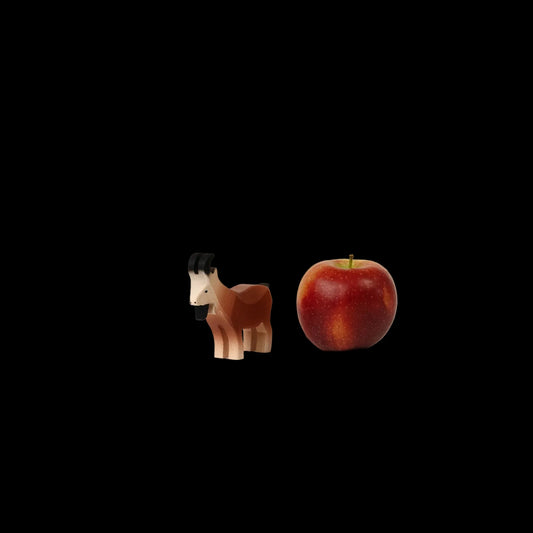 תיש מעץ - חום עומד - Trauffer
