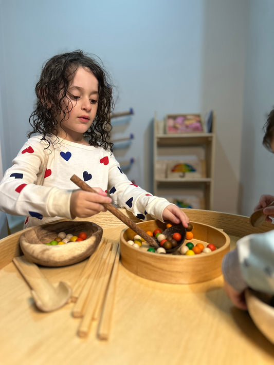 שולחן פעילות מעץ - PlayMe Toys