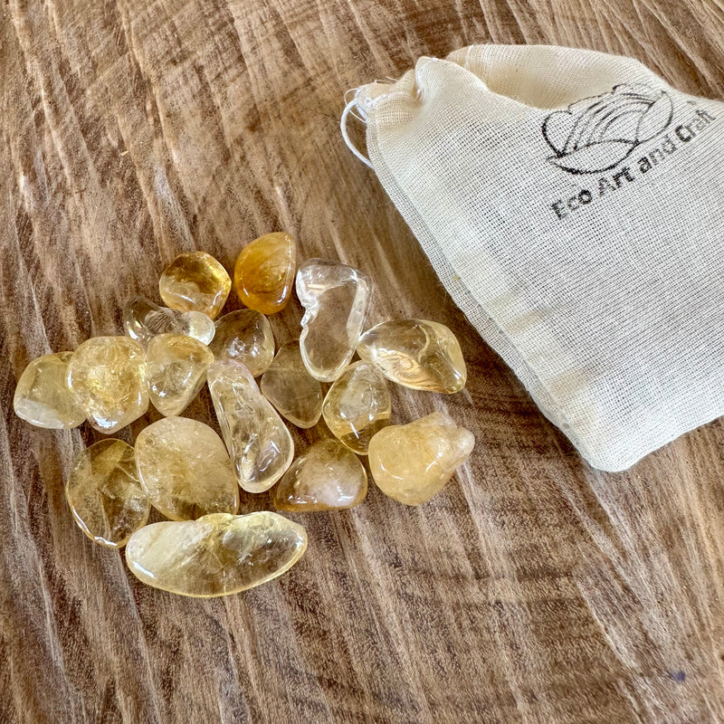 אבני חן - סיטרין קרן שמש - Eco Art and Craft