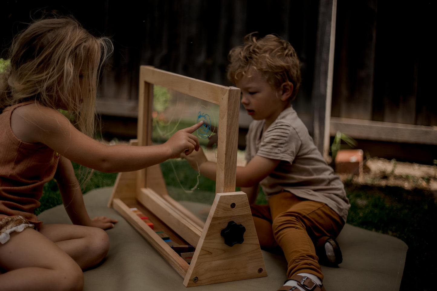 כן ציור שולחני מאקריל - Qtoys