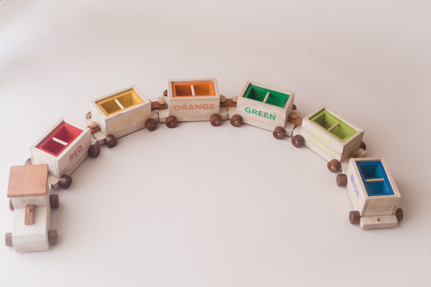 רכבת מיון צבעים - Qtoys