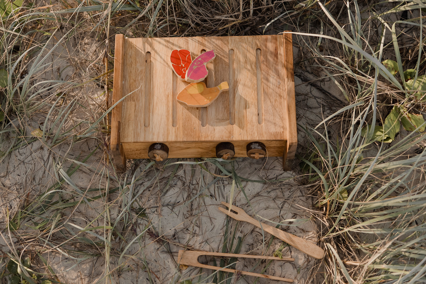 סטייקים מעץ מלא - Qtoys