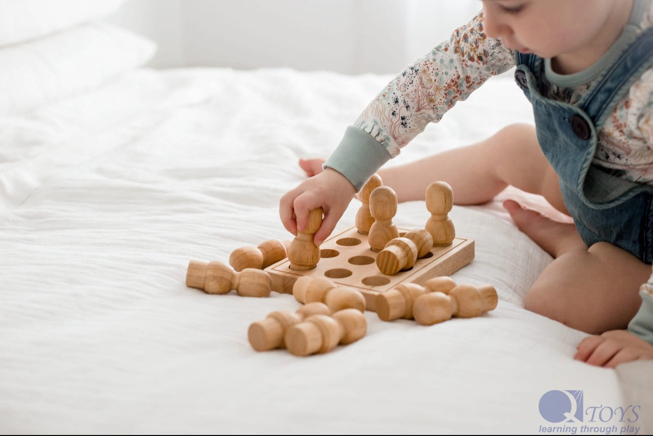 דמויות מעץ - גדולות - Qtoys