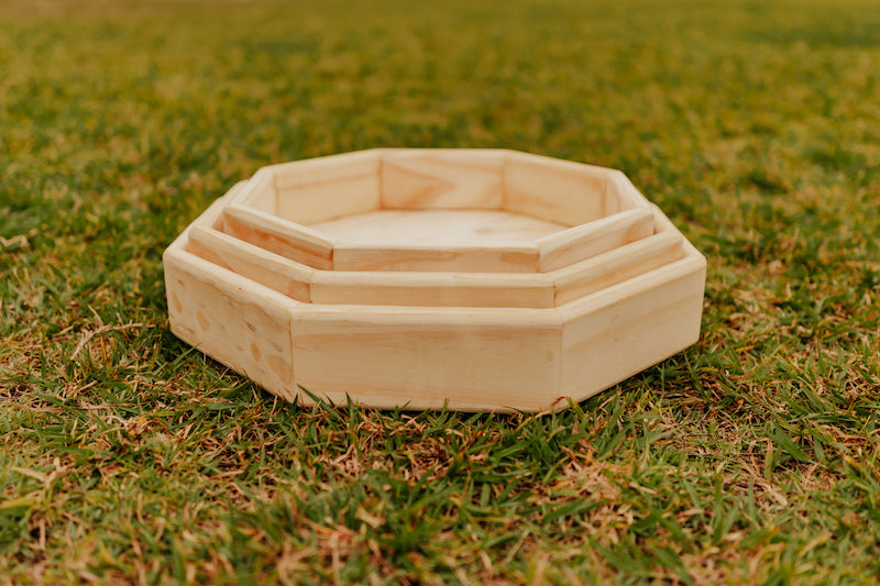 מגש סנסורי מעץ - Explore Nook