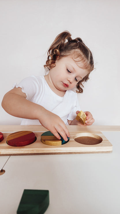 פאזל מעץ - שברים - Qtoys