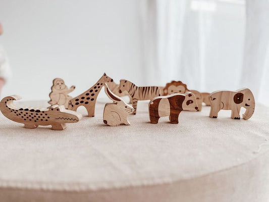 בעלי חיים מעץ - Qtoys