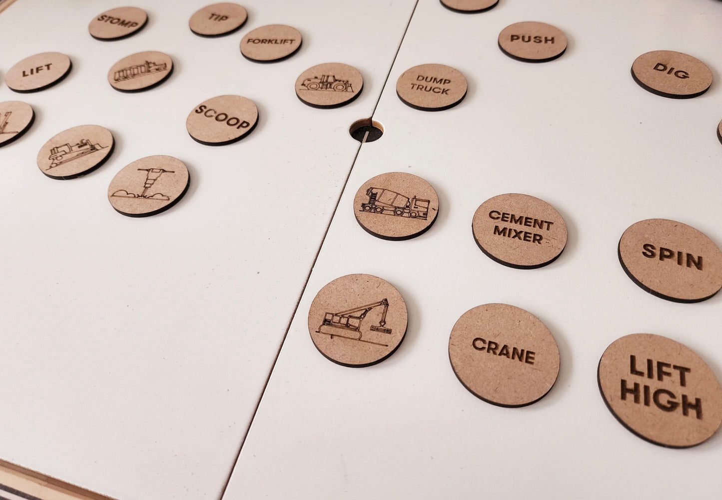 משחק זכרון - טרקטורים - Timber Tots