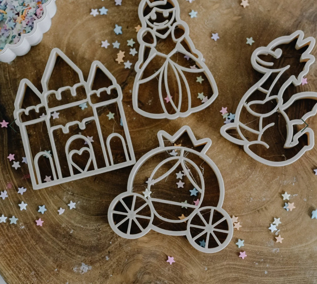 חותכנים לבצק משחק - נסיכה מהאגדות - Kinfolk Pantry