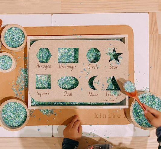 שבלונה - צורות - Timber Tots