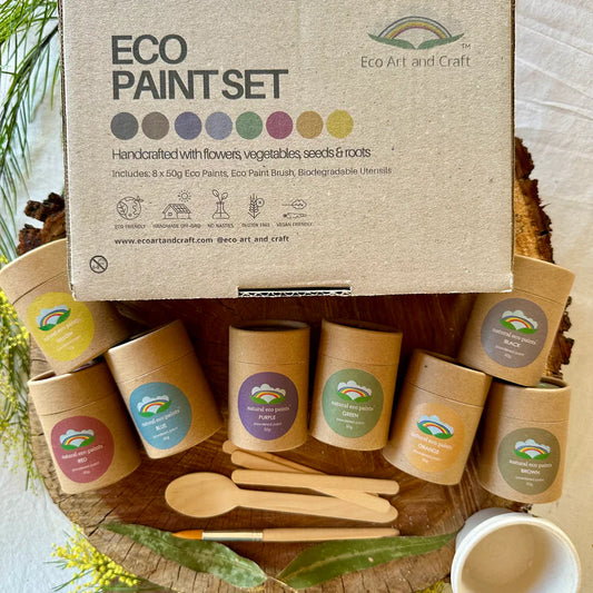 סט צבעים אקולוגים מלא - Eco Art and Craft - DIY