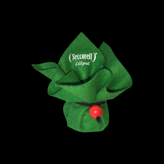 Seccorell - צבעי אצבעות - סט 8 צבעים בשק לבד ירוק