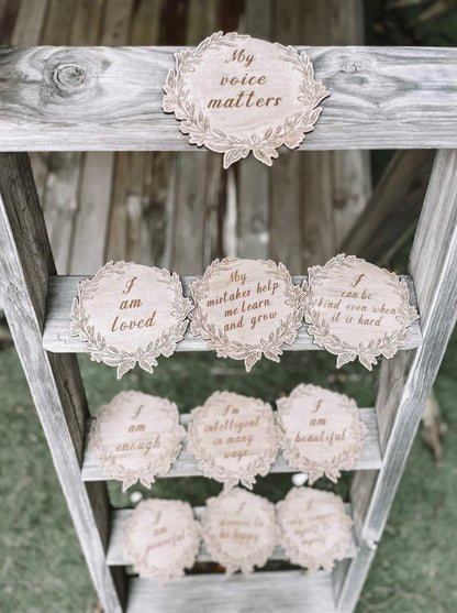 דיסקיות מעץ - הערכה עצמית - Timber Tots