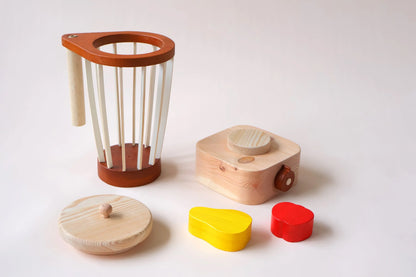 בלנדר מעץ מלא - Qtoys