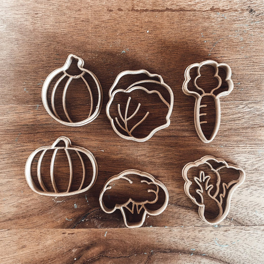 חותכנים לבצק משחק - ירקות - Kinfolk Pantry