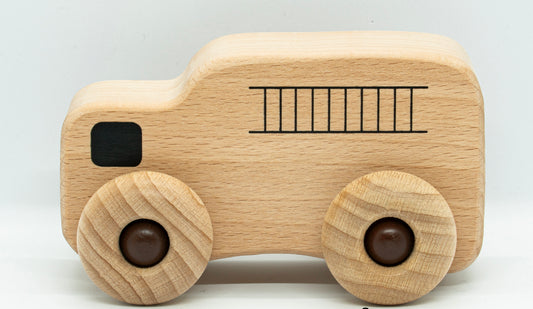 כבאית מעץ - Vip Kids Biz