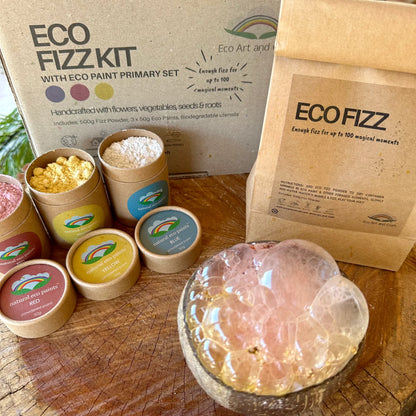 ערכה סנסורית - תסיסה ובעבוע - DIY - Eco Art and Craft