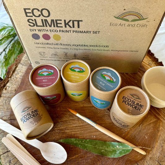 ערכת סליים אקולוגית - DIY - Eco Art and Craft